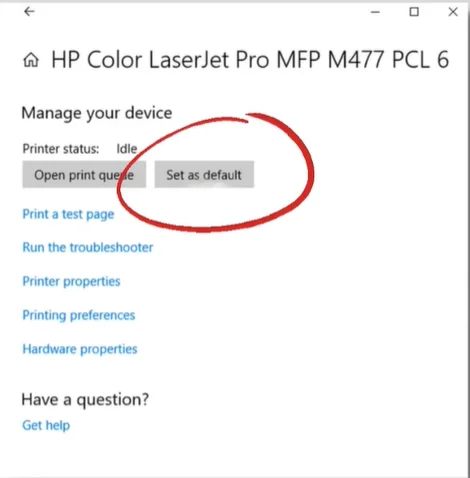 Fix HP Printer Offline